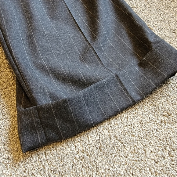 Custom Made 2-Piece Suit, Big & Tall Size 54X, Pinstripe - Picture 6 of 15